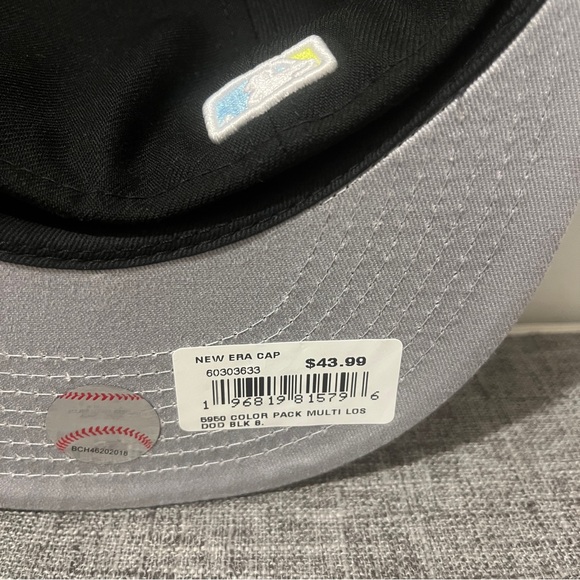 Los Angeles Dodgers MLB NE 1988 World Series Color Pack Multi Fitted Sz 8 - Picture 6 of 7